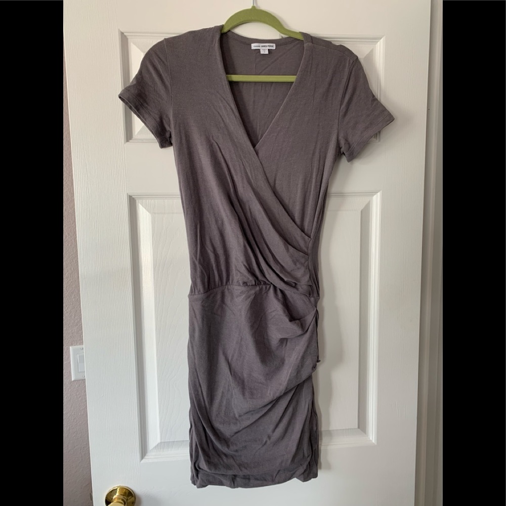 James Perse Ruched Dress Size 1